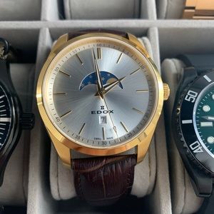 Edox Moonphase men’s watch